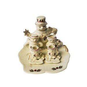 Snowman Tea Set  